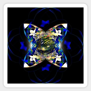 Cosmic Burst Sticker